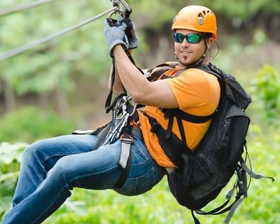 Zipline Adventure in Orocovis With The Monster