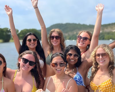 Lake Austin 10-Person Pontoon Charter