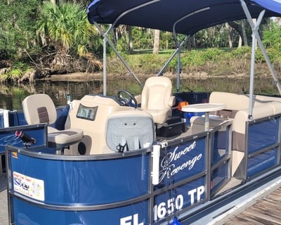 Dunnellon 18' Fishing Pontoon Rental