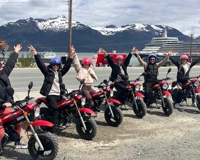 Explore Haines on a 49cc Moped Rental