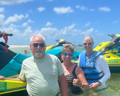 Ride a 2-Hour Jet Ski Dolphin & Island Tour
