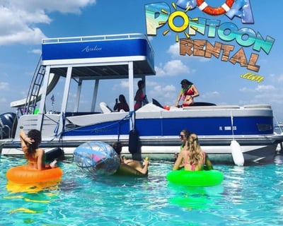Santa Rosa Beach 9-Hour Double-Decker Pontoon Rental
