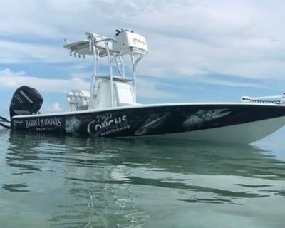 Fishing Charter in Oak Island on a 24' Yellowfin