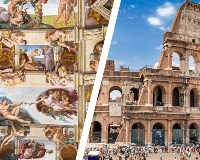 Guided Vatican Tour & Colosseum Entry in Rome