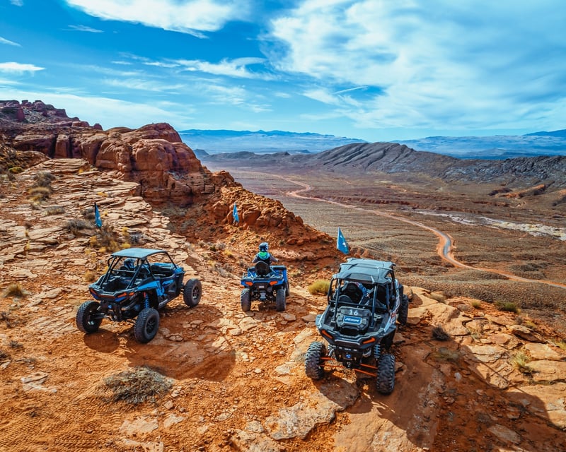 Private Red Rock ATV Tour in Sand Hollow