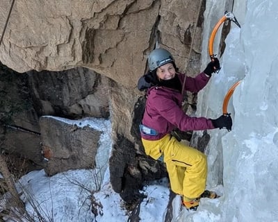 Full-Day Ice Climbing in Estes Park