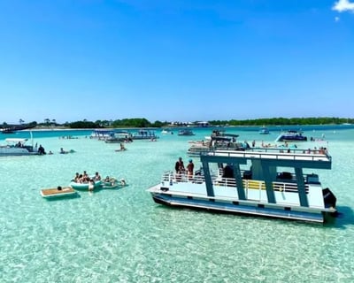 Captained Pontoon Charter in Destin