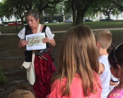 Charleston Pirate Treasure Hunt at White Point Garden