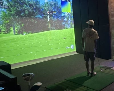 Golf Simulator Session in Lake Charles