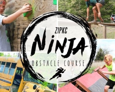 Ninja Obstacle Course Guided Hike in Bonner Springs