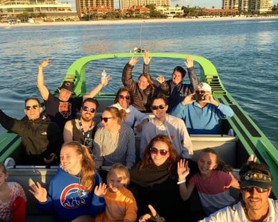 Scream Machine Sunset Dolphin Viewing & Thrill Ride