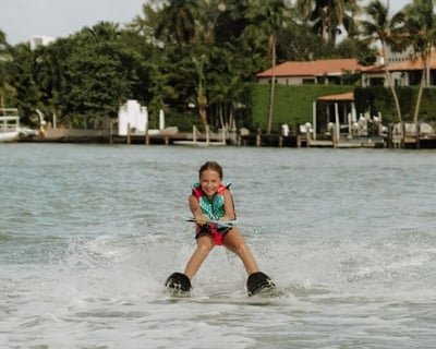 All-Skill-Level Waterski Lesson in Biscayne Bay