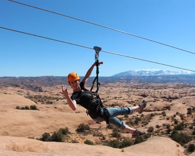 3-Hour Zipline Adventure in Moab