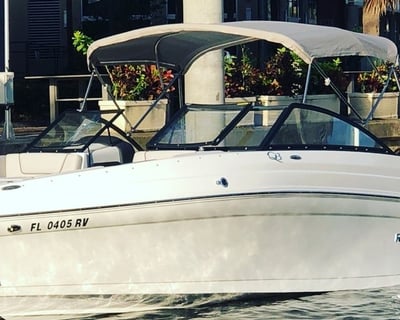 23' Boat Rental in Hollywood