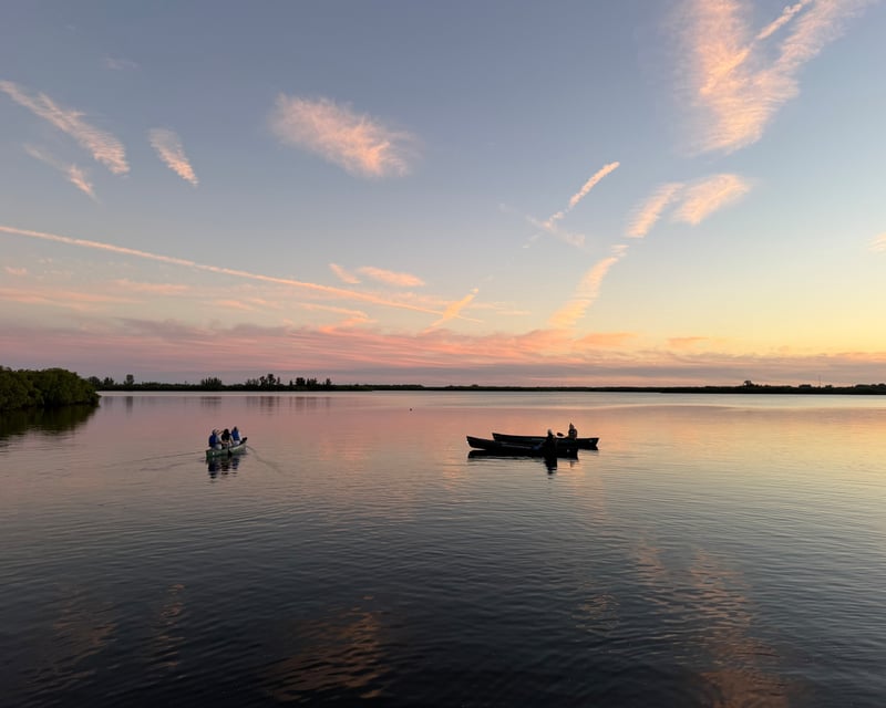 Sunset Kayak Tour on the Indian River Lagoon in Vero Beach