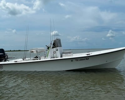 20' Boat Rental in West Galveston Bay