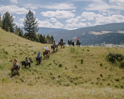 1-Hour Horseback Ride in Gallatin Gateway