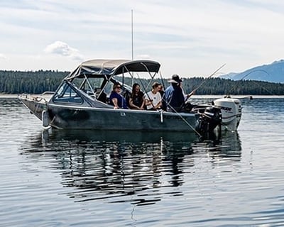 Guided Trout Fishing on Jackson Lake
