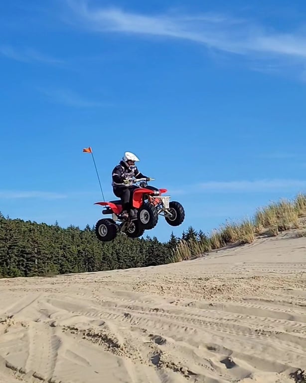 Oregon Dunes ATV Rental with Staging Support