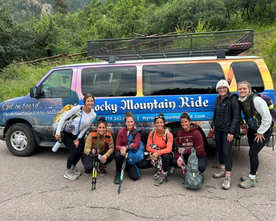 Ride a Pikes Peak Summit Hiker Shuttle to Manitou Springs