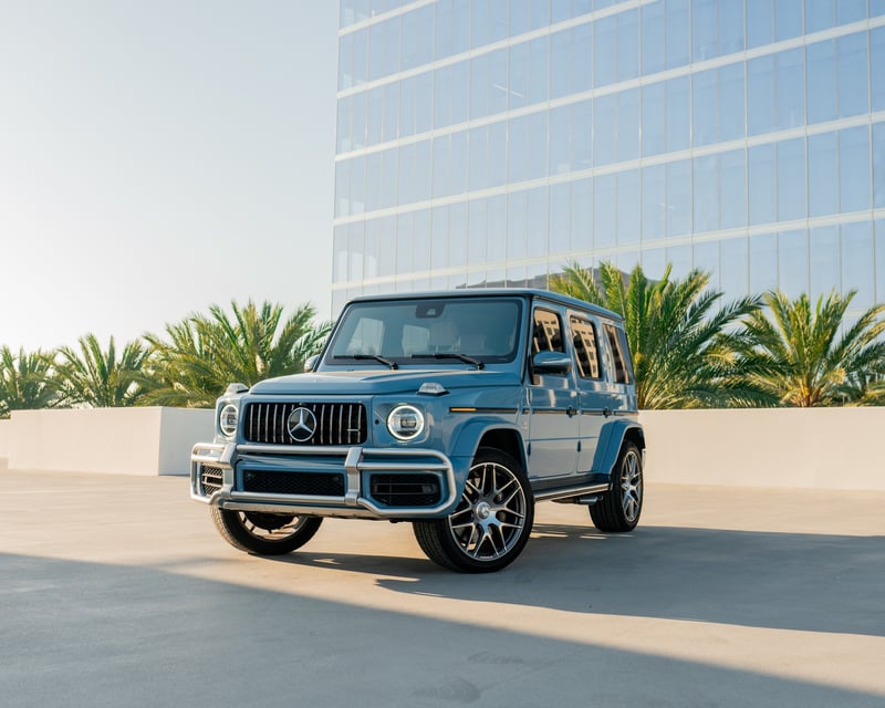 Mercedes G63 AMG Luxury SUV Rental in Huntington Beach