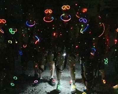 Glow-In-The-Dark Zip Line Tower Tour In Kansas