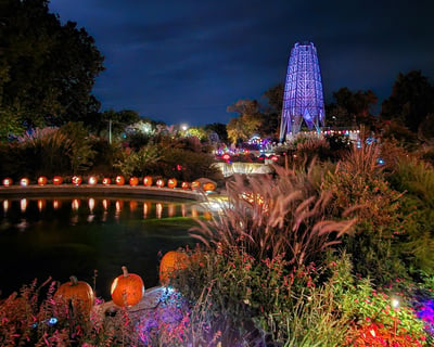 Spooky Garden Walk in Ames