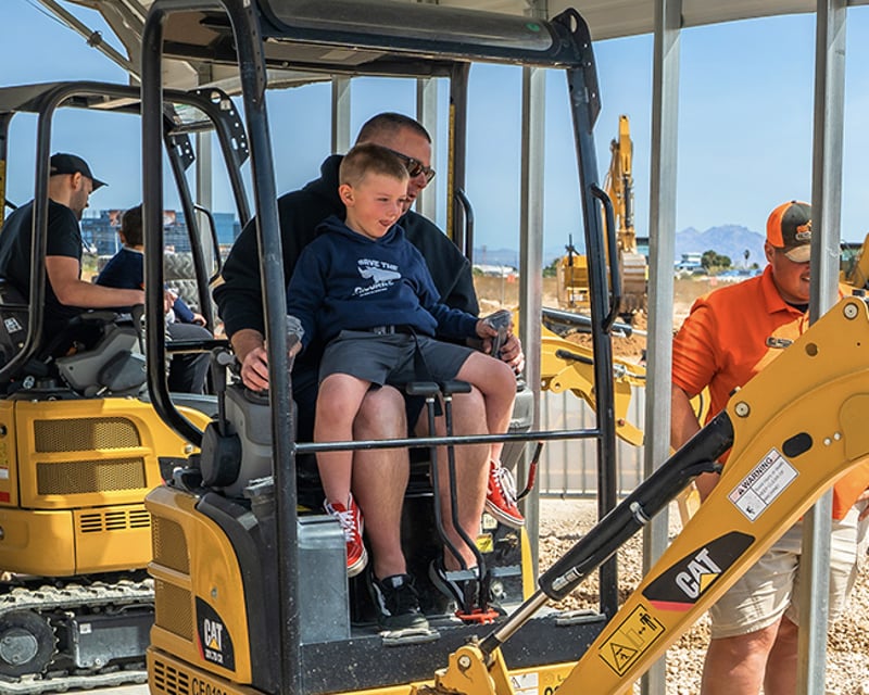 Kids' Heavy Equipment Birthday Party in Las Vegas