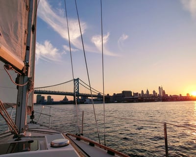 Philadelphia Waterfront Sunset Sail