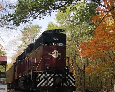 Hiwassee Loop Scenic Train Ride in Delano