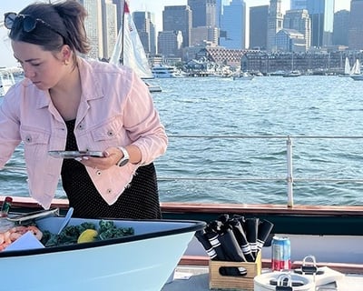 Boston Harbor Sail With Freshly Shucked Oysters