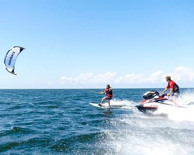 Advanced Kitesurfing Lesson at Crandon Park