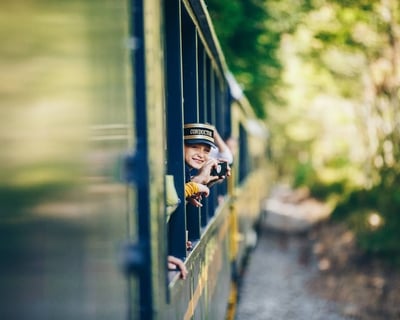 Closed Coach Scenic Train Ride