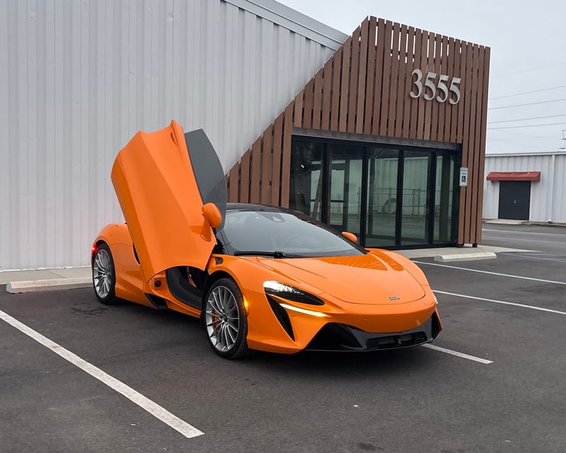 McLaren Artura Exotic Car Rental in North Charleston
