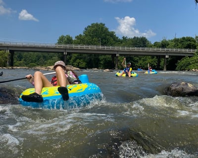 1.2-Mile Saxapahaw Tubing Float
