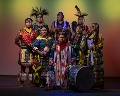 Red Heritage Native American Lunch Show