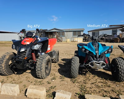 Ride a Medium 110cc ATV Rental in San Antonio