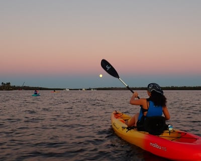 Full Moon Kayak Tour in Cape Coral