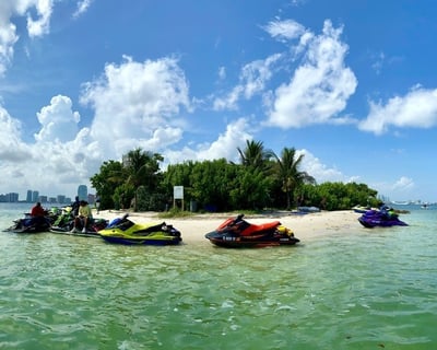 Jet Ski Island Fun in Key Biscayne, Florida