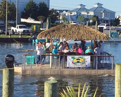 90-Minute Ocean City Tiki Bar Boat Cruise With Alcohol