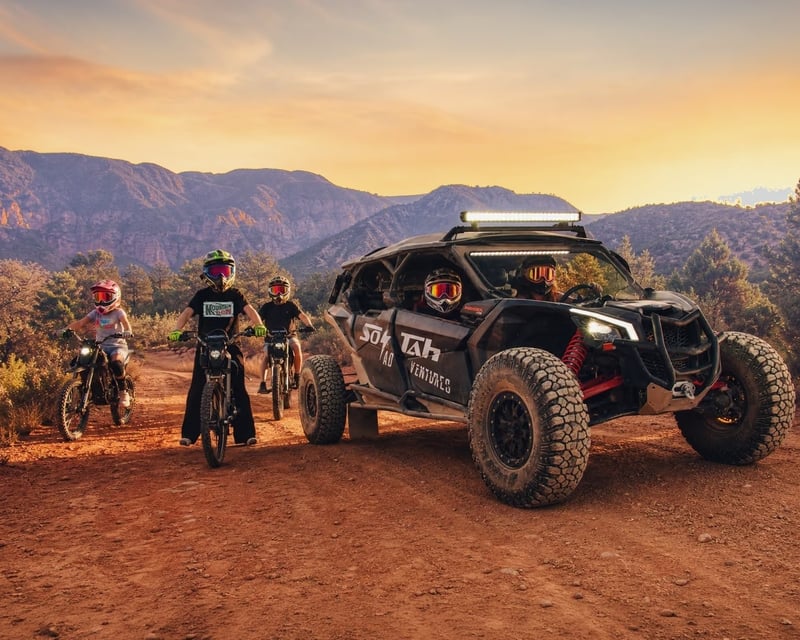 Private Family E-Moto & UTV Tour Near Zion National Park