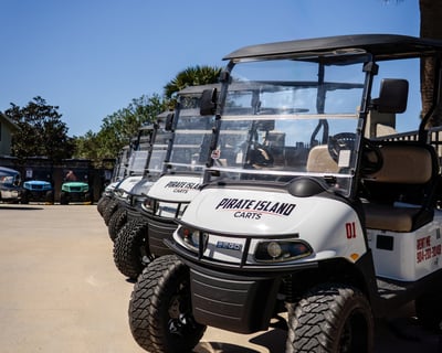 4-Seater Golf Cart Rental in St. Augustine Beach