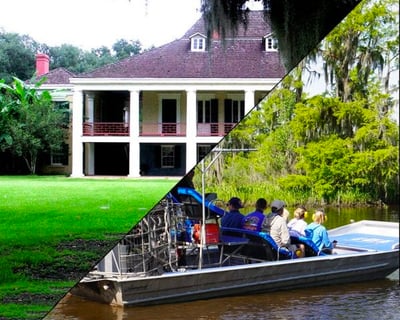 6.5-Hour Destrehan Plantation & Airboat Swamp Tour