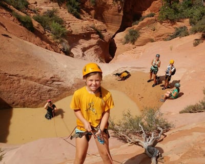 Guided Slot Canyon Canyoneering Tour in Kanab