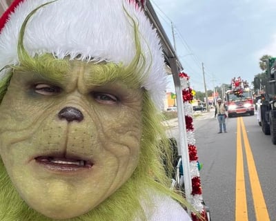 Grinch Holiday Ride in St. Augustine