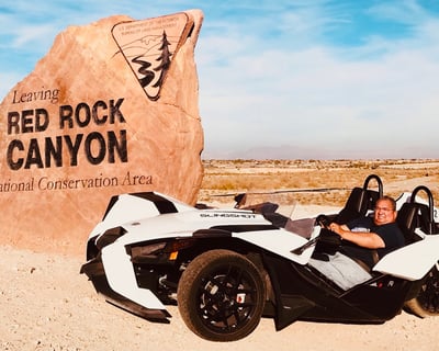 Drive a Slingshot Through Red Rock Canyon