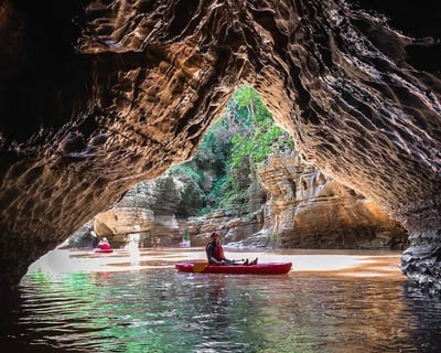 Underground River Cave Kayaking Tour in Utuado