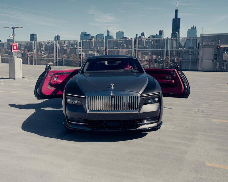 Rolls-Royce Spectre Electric Luxury Car Rental in Chicago