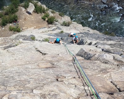 4-6 Hour Guided Rock Climbing in Clear Creek