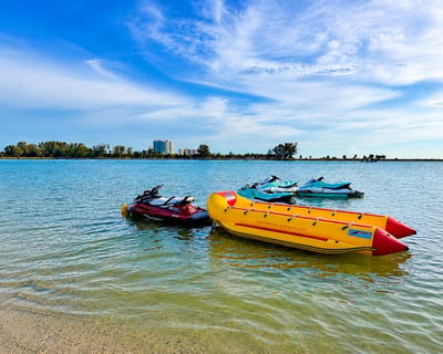 10-12-Minute Banana Boat Ride at Clearwater Beach